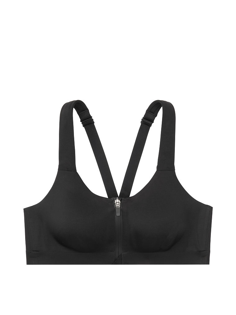 Victoria's Sport Knockout High Impact Front-Close Sports Bra in Black Size  34B