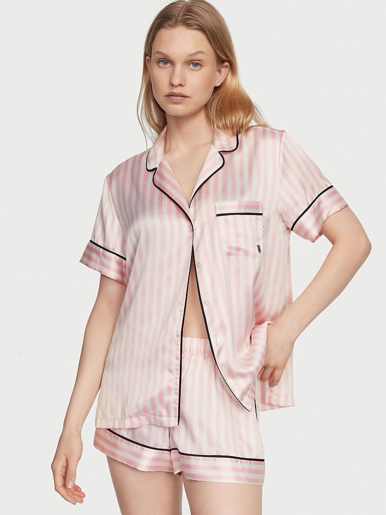 Buy Victorias Secret Satin Short Pajama Set online in Kuwait City Victoria s Secret Kuwait