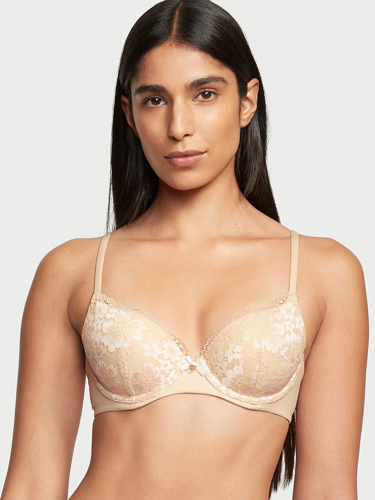 Buy Body By Victoria Lace Lightly Lined Demi Bra Online in Kuwait City