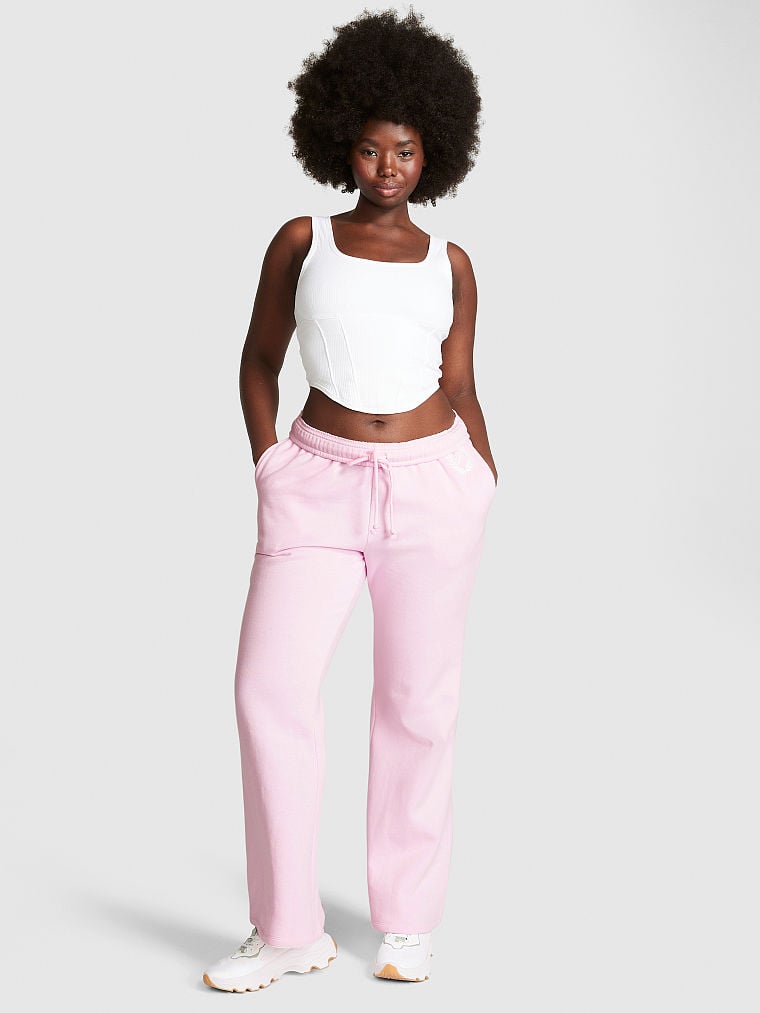 Buy Pink Extra-Credit Flare Pants Online in Kuwait City