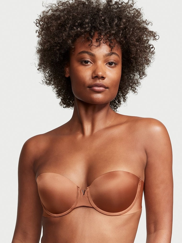 Cleavage strapless bra cheap