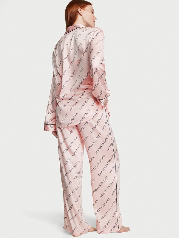 Satin Long Pajama Set