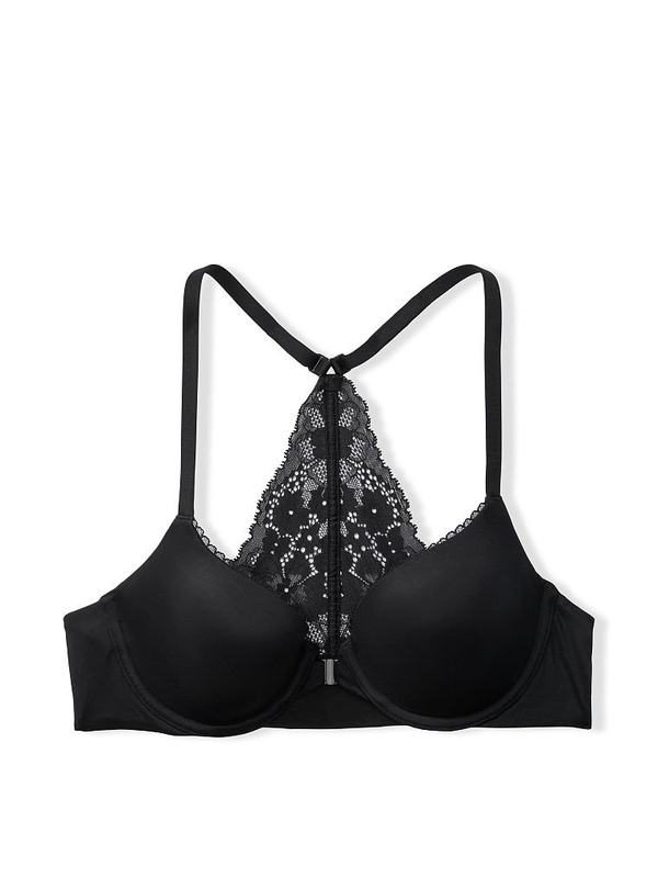 Buy Body By Victoria Lightly-Lined Lace-back Demi Bra Online in Kuwait City