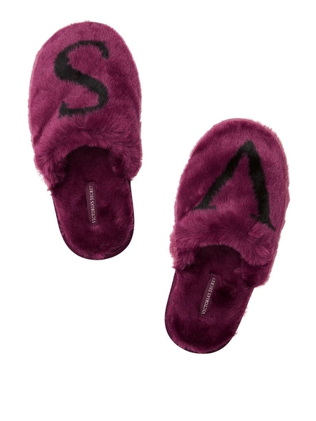 Victoria secret shop fuzzy slippers