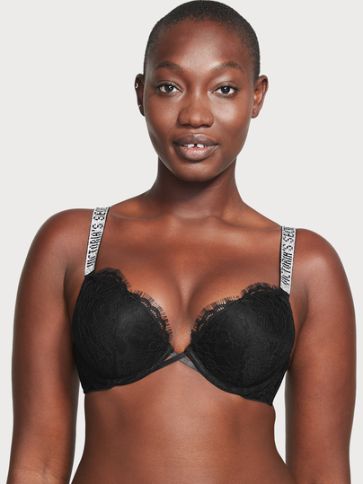 Buy Very Sexy Bombshell Add-2-Cups Lace Shine Strap Push-Up Bra Online in  Kuwait City