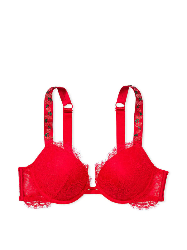Buy Very Sexy Shine Strap Lace Push-Up Bra online in Dubai