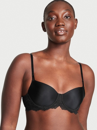 Buy Dream Angels Wicked Smooth & Lace Unlined Balconette Bra Online in  Kuwait City