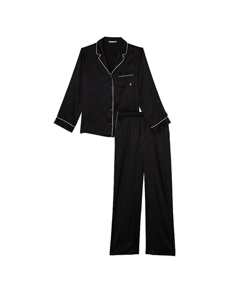 Satin Long Pajama Set
