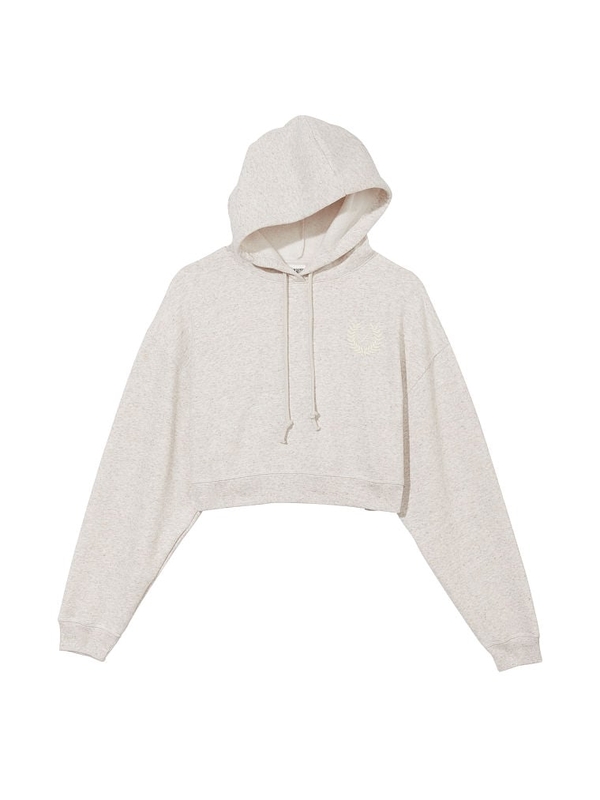 Above the breast cropped hoodie sales