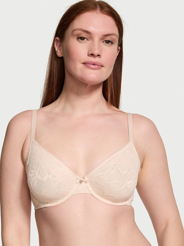 Buy Body By Victoria Invisible Lift Unlined Lace Demi Bra Online in Kuwait  City