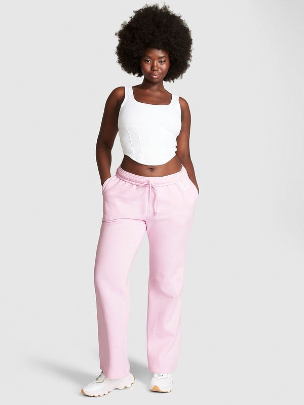 Flare outlet pants pink