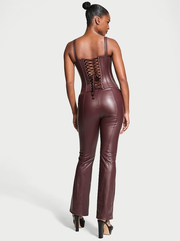 Victoria's secret faux leather leggings discount