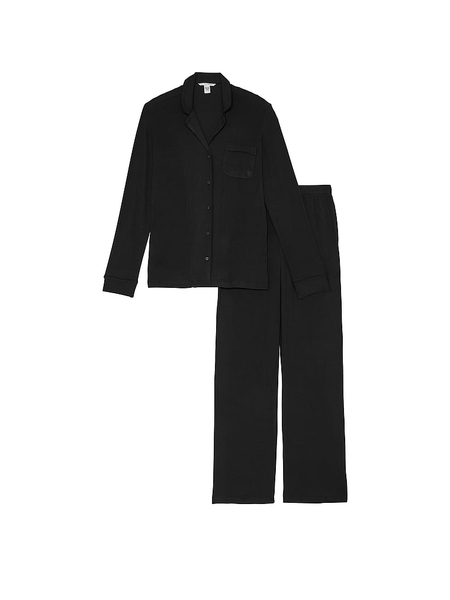 Buy Victorias Secret Ribbed Modal Long Pajama Set online in Kuwait City Victoria s Secret Kuwait